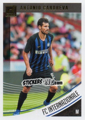Sticker Antonio Candreva - Donruss Soccer 2018-2019 n. 34 - Panini