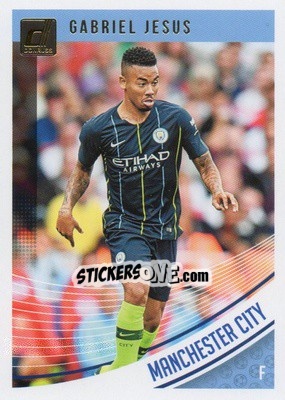 Sticker Gabriel Jesus - Donruss Soccer 2018-2019 n. 38 - Panini