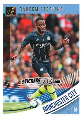 Sticker Raheem Sterling - Donruss Soccer 2018-2019 n. 39 - Panini
