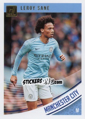 Sticker Leroy Sane - Donruss Soccer 2018-2019 n. 40 - Panini
