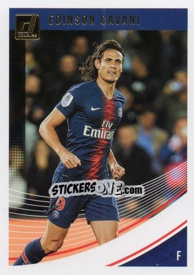 Sticker Edinson Cavani - Donruss Soccer 2018-2019 n. 52 - Panini