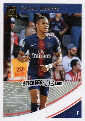 Sticker Kylian Mbappe - Donruss Soccer 2018-2019 n. 53 - Panini