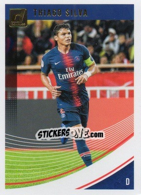 Sticker Thiago Silva - Donruss Soccer 2018-2019 n. 56 - Panini