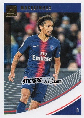Sticker Marquinhos - Donruss Soccer 2018-2019 n. 57 - Panini