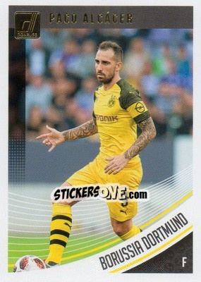 Sticker Paco Alcacer - Donruss Soccer 2018-2019 n. 64 - Panini
