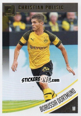 Sticker Christian Pulisic - Donruss Soccer 2018-2019 - Panini