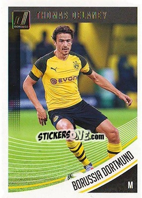Sticker Thomas Delaney - Donruss Soccer 2018-2019 n. 67 - Panini