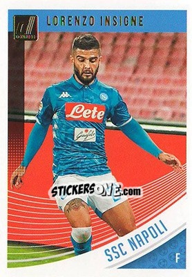 Sticker Lorenzo Insigne - Donruss Soccer 2018-2019 n. 72 - Panini