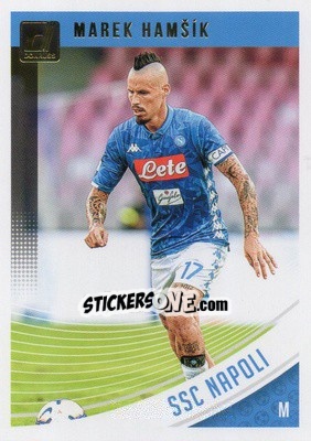 Cromo Marek Hamsik - Donruss Soccer 2018-2019 n. 74 - Panini