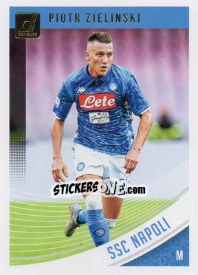 Sticker Piotr Zielinski - Donruss Soccer 2018-2019 n. 75 - Panini