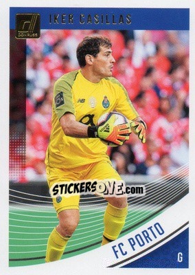 Sticker Iker Casillas - Donruss Soccer 2018-2019 n. 79 - Panini