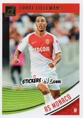 Sticker Youri Tielemans - Donruss Soccer 2018-2019 n. 81 - Panini