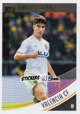 Figurina Carlos Soler - Donruss Soccer 2018-2019 - Panini