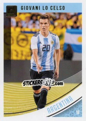 Sticker Giovani Lo Celso - Donruss Soccer 2018-2019 n. 92 - Panini
