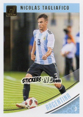 Figurina Nicolas Tagliafico - Donruss Soccer 2018-2019 - Panini