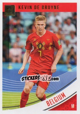 Sticker Kevin De Bruyne - Donruss Soccer 2018-2019 n. 101 - Panini
