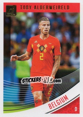 Sticker Toby Alderweireld - Donruss Soccer 2018-2019 n. 102 - Panini