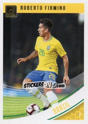 Sticker Roberto Firmino - Donruss Soccer 2018-2019 n. 105 - Panini