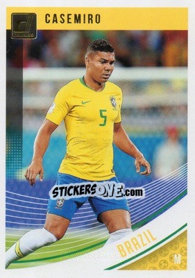 Sticker Casemiro - Donruss Soccer 2018-2019 n. 108 - Panini