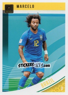 Sticker Marcelo - Donruss Soccer 2018-2019 n. 109 - Panini