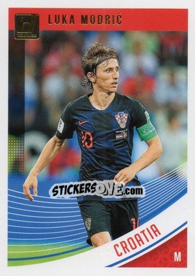 Figurina Luka Modric - Donruss Soccer 2018-2019 - Panini