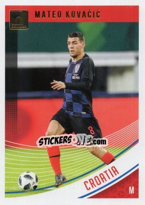 Sticker Mateo Kovacic - Donruss Soccer 2018-2019 n. 118 - Panini