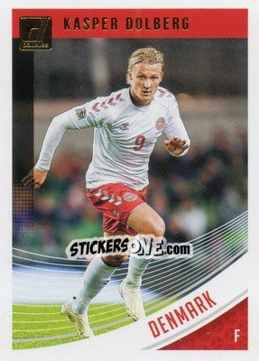 Sticker Kasper Dolberg - Donruss Soccer 2018-2019 n. 119 - Panini