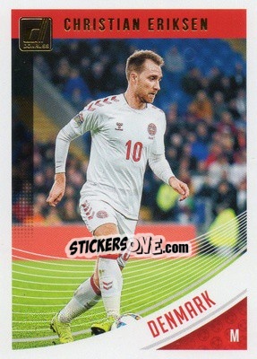 Sticker Christian Eriksen - Donruss Soccer 2018-2019 n. 120 - Panini