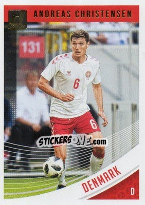 Sticker Andreas Christensen - Donruss Soccer 2018-2019 - Panini