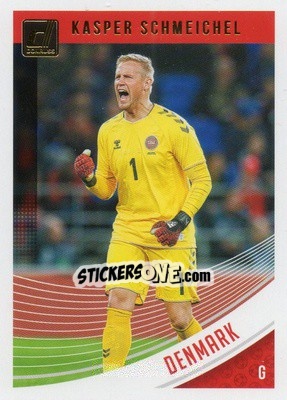 Sticker Kasper Schmeichel - Donruss Soccer 2018-2019 n. 122 - Panini