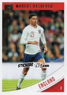Sticker Marcus Rashford - Donruss Soccer 2018-2019 n. 124 - Panini