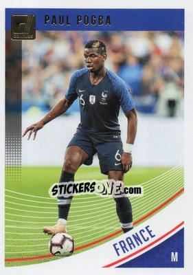 Cromo Paul Pogba - Donruss Soccer 2018-2019 - Panini