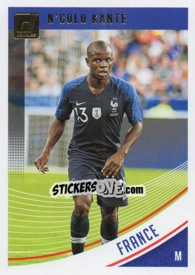 Sticker N'Golo Kante - Donruss Soccer 2018-2019 n. 134 - Panini