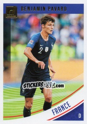 Cromo Benjamin Pavard - Donruss Soccer 2018-2019 - Panini