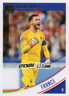 Sticker Hugo Lloris - Donruss Soccer 2018-2019 n. 136 - Panini