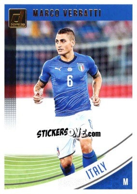 Sticker Marco Verratti - Donruss Soccer 2018-2019 - Panini