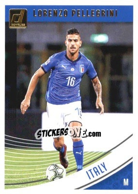 Figurina Lorenzo Pellegrini - Donruss Soccer 2018-2019 - Panini