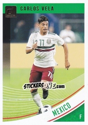 Sticker Carlos Vela - Donruss Soccer 2018-2019 n. 148 - Panini
