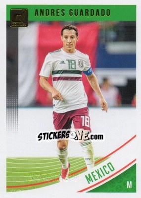 Sticker Andres Guardado - Donruss Soccer 2018-2019 - Panini
