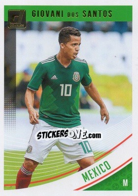 Sticker Giovani Dos Santos - Donruss Soccer 2018-2019 n. 152 - Panini