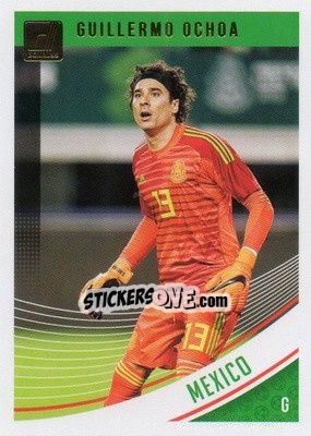 Sticker Guillermo Ochoa - Donruss Soccer 2018-2019 n. 153 - Panini