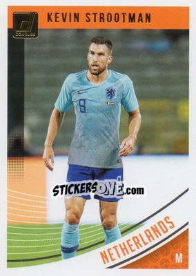 Sticker Kevin Strootman - Donruss Soccer 2018-2019 - Panini