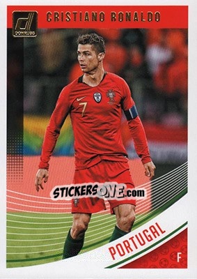 Sticker Cristiano Ronaldo - Donruss Soccer 2018-2019 n. 158 - Panini