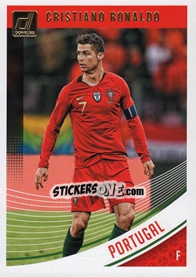 Figurina Cristiano Ronaldo - Donruss Soccer 2018-2019 - Panini