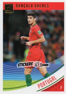 Sticker Goncalo Guedes - Donruss Soccer 2018-2019 n. 160 - Panini
