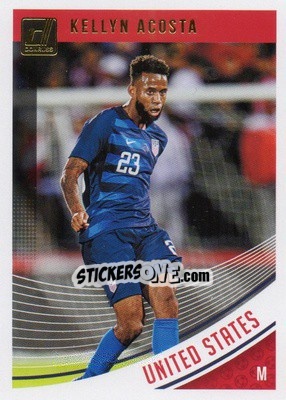 Sticker Kellyn Acosta - Donruss Soccer 2018-2019 n. 171 - Panini