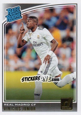 Sticker Vinicius Junior - Donruss Soccer 2018-2019 n. 177 - Panini