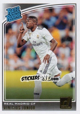 Figurina Vinicius Junior - Donruss Soccer 2018-2019 - Panini