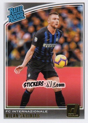 Sticker Milan Skriniar - Donruss Soccer 2018-2019 - Panini