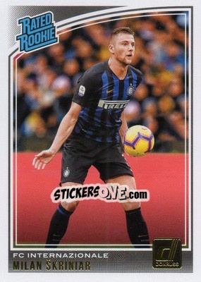 Sticker Milan Skriniar - Donruss Soccer 2018-2019 n. 178 - Panini
